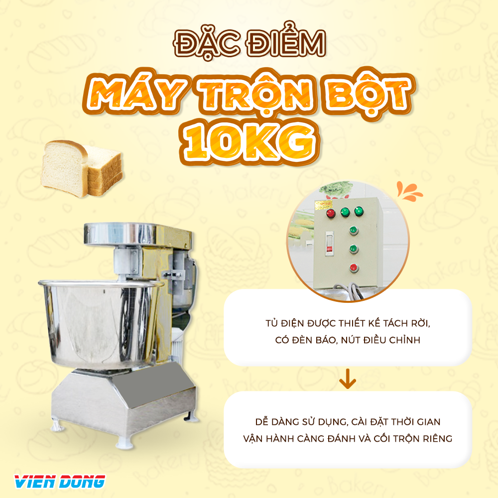 Máy trộn bột bánh mì