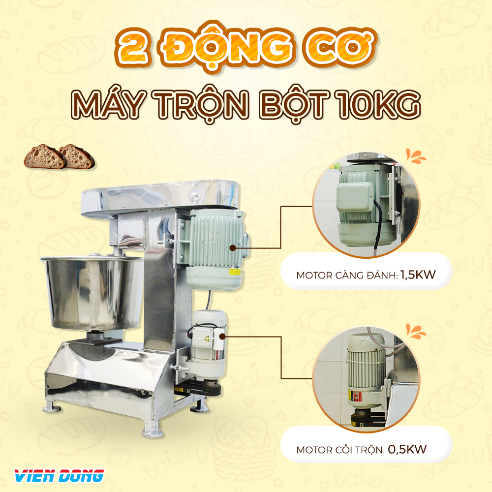 Máy trộn bột 10Kg