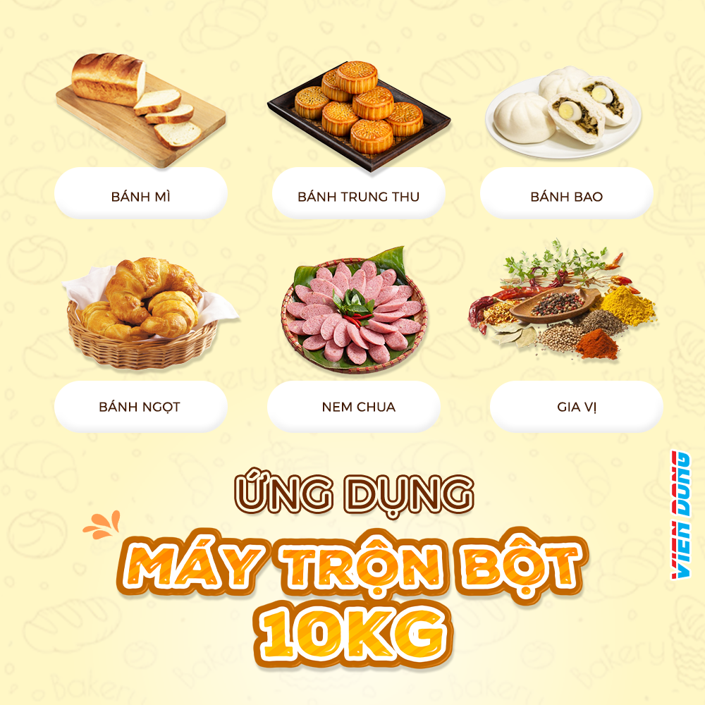 Máy trộn bột 10Kg