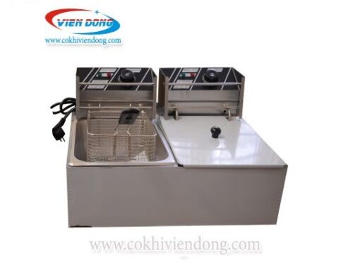 Bếp đôi chiên nhúng