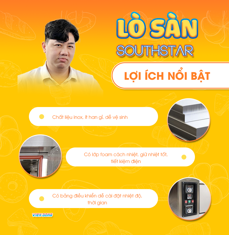 Lò nướng bánh công nghiệp 2024