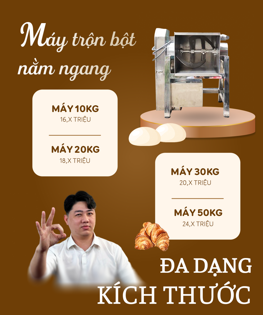 Máy trộn bột khô