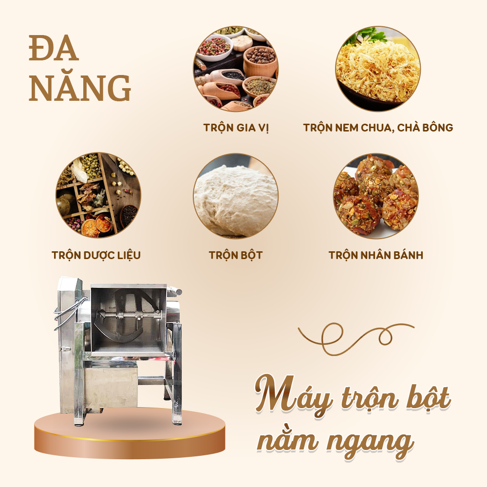 Máy trộn bột khô