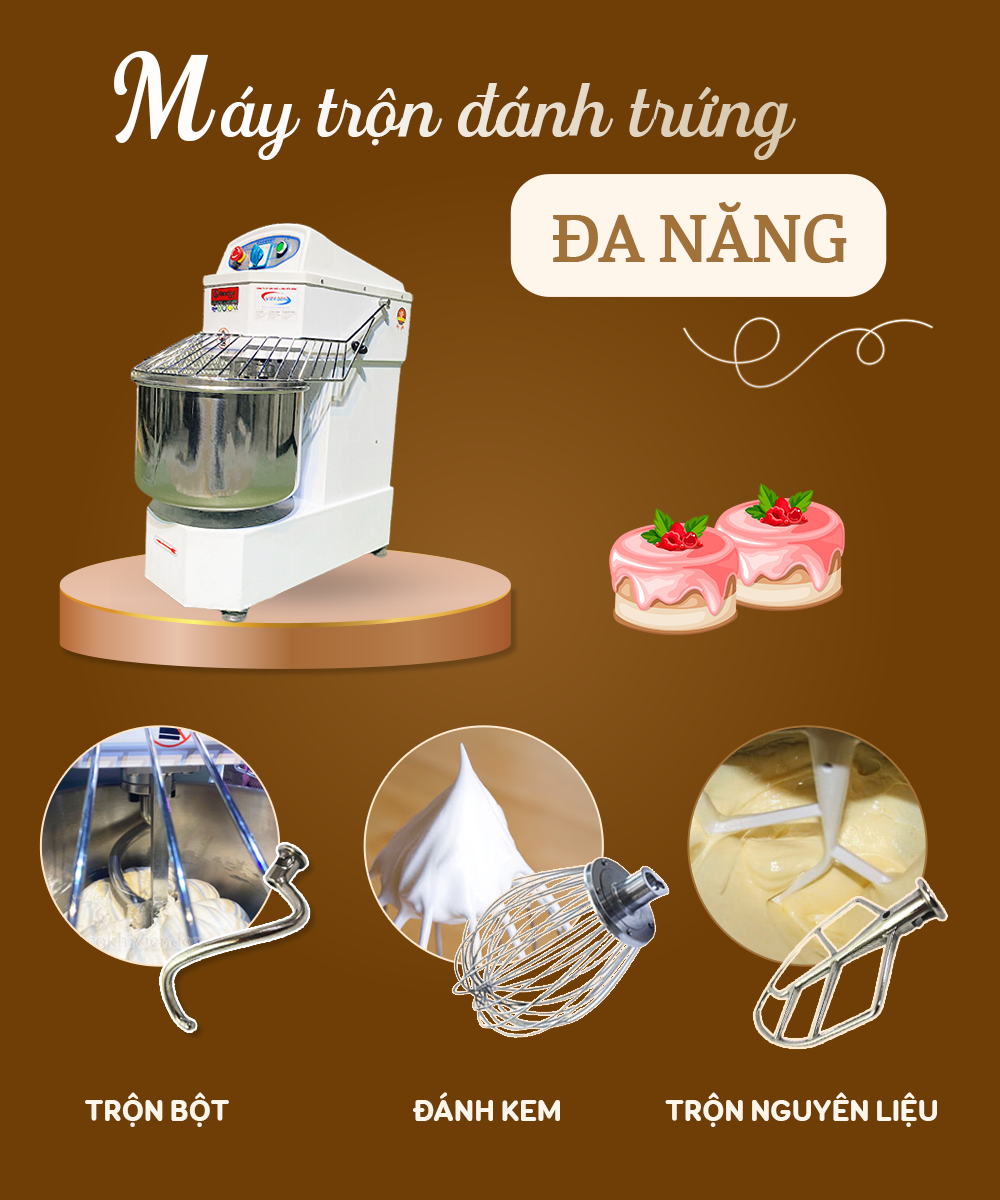 Máy trộn bột công nghiệp 10L