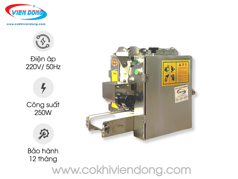 MÁY LÀM VỎ BÁNH GỐI VẬN HÀNH TỰ ĐỘNG BẰNG BĂNG TẢI