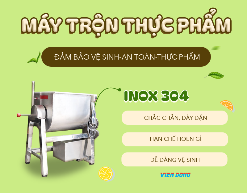 Máy trộn cánh đảo trục ngang