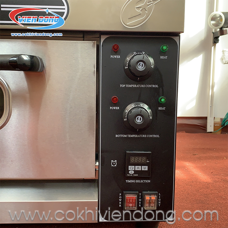 Lò nướng bánh ngọt 1 tầng 2 khay