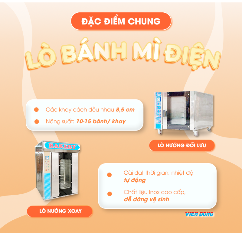 Lò bánh mì điện công nghiệp