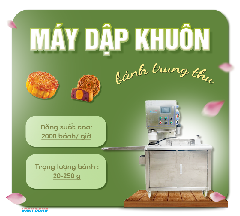 Máy tạo hình bánh trung thu tự động