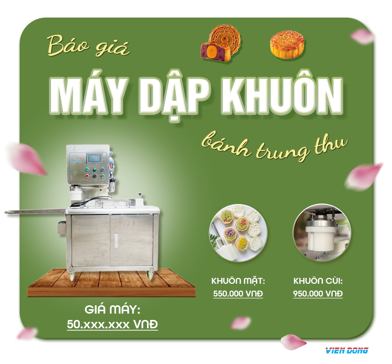 Máy dập khuôn bánh trung thu