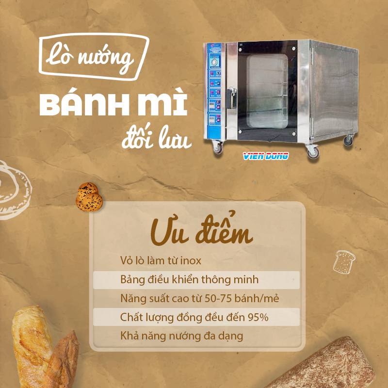 LÒ NƯỚNG BÁNH MÌ VIỄN ĐÔNG