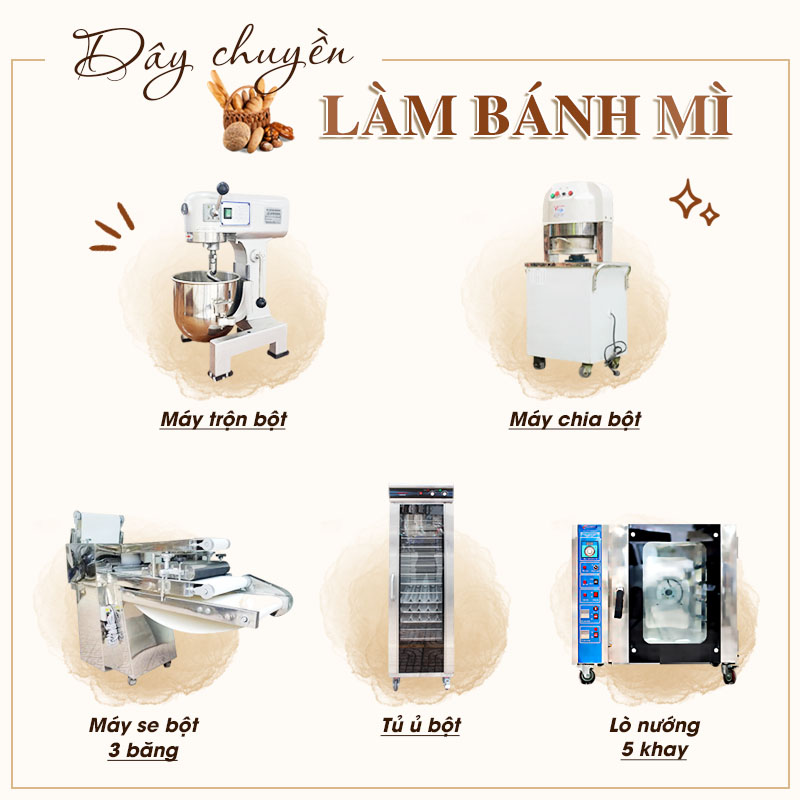 lò nướng bánh mì công nghiệp