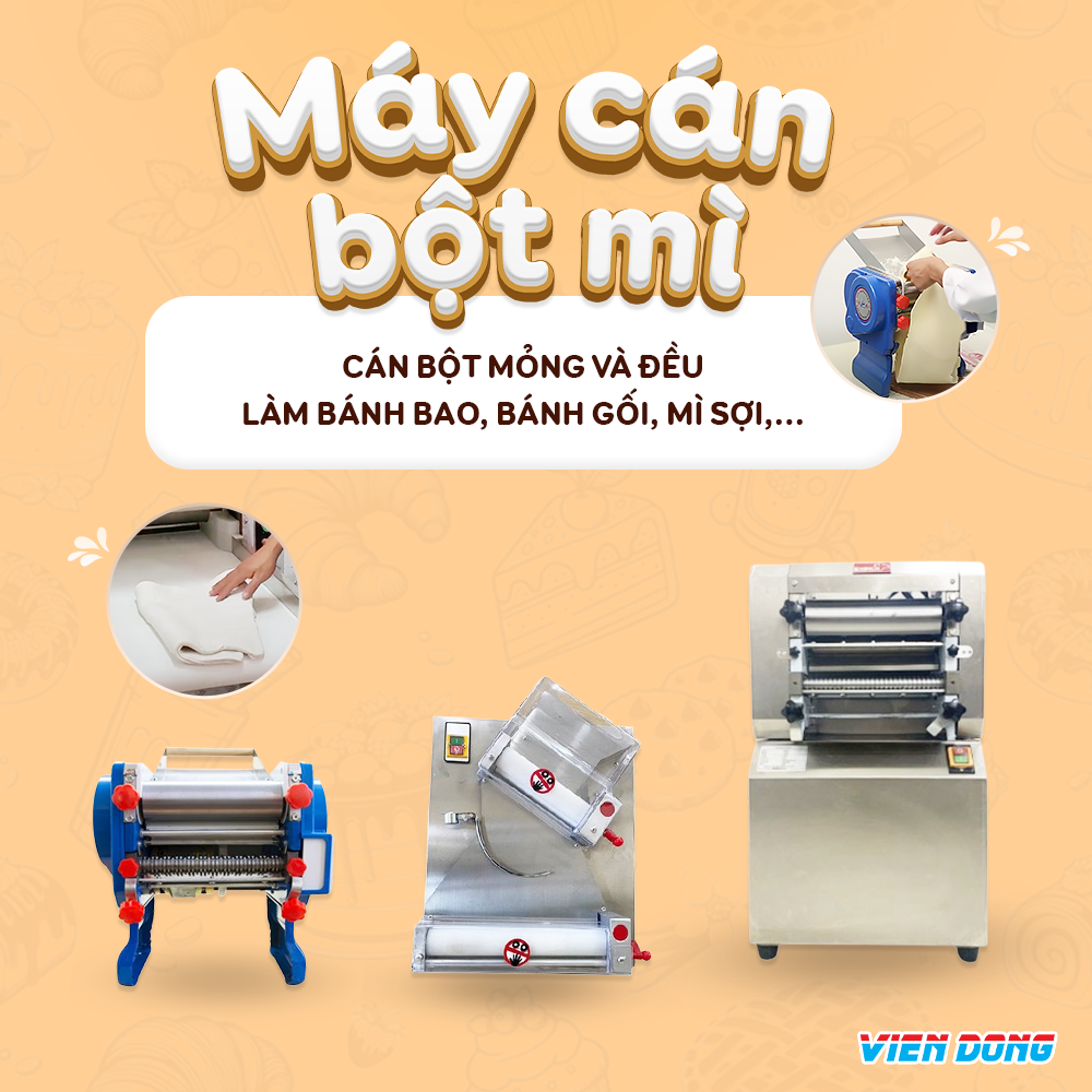 Máy cán bột mì