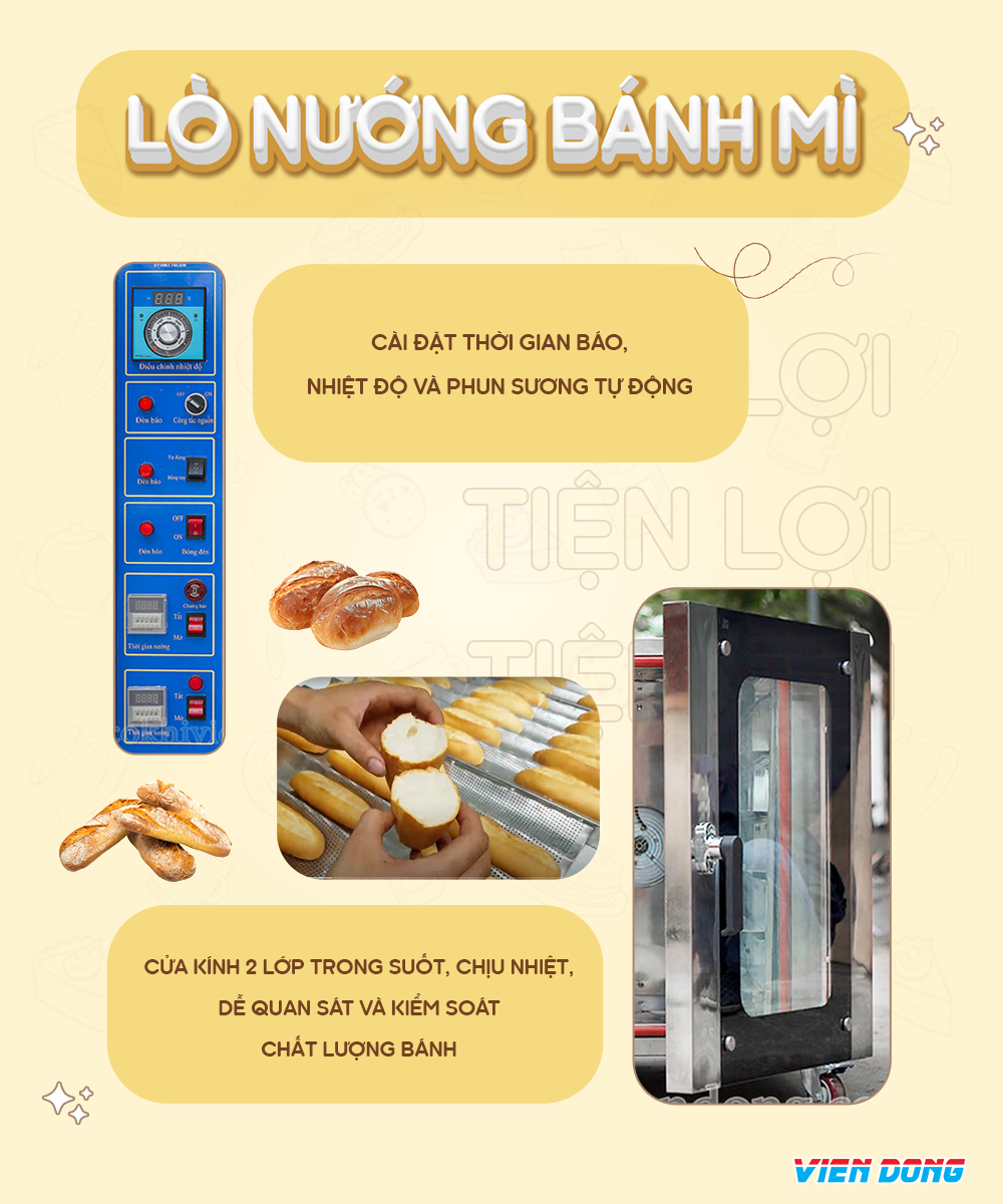 Lò nướng bánh mì đối lưu