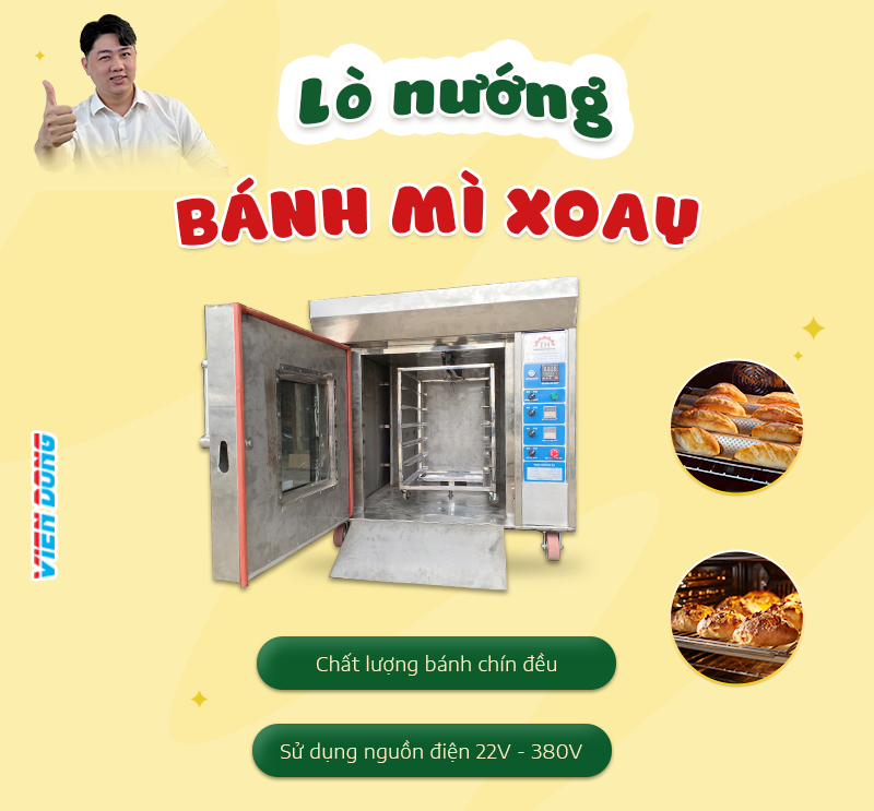 Lò nướng bánh mì xoay