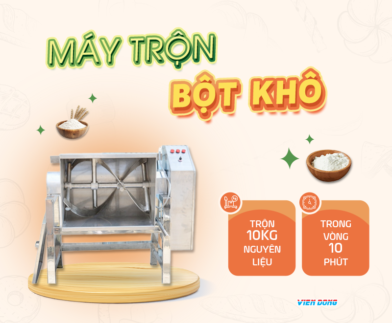 Máy trộn bột khô