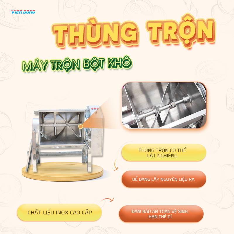 máy trộn bột khô máy trộn bột khô