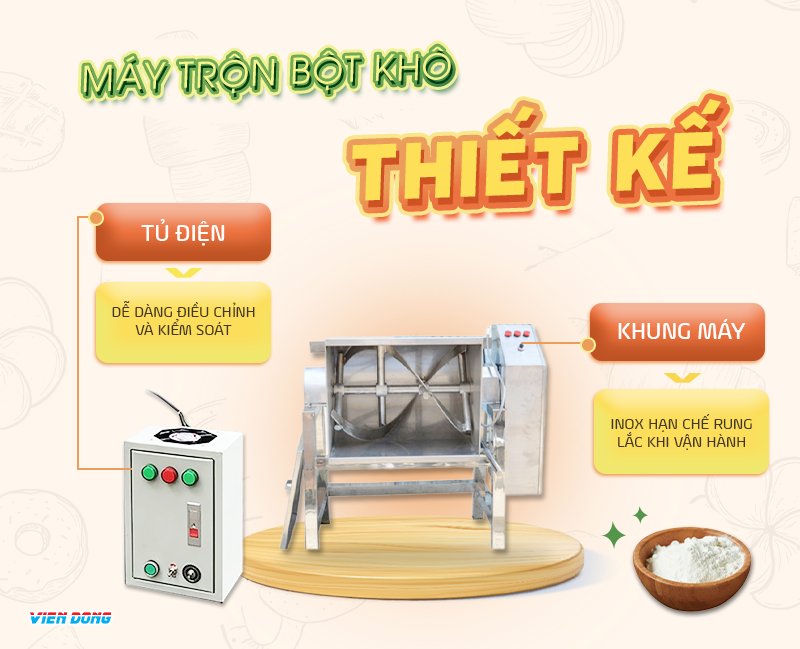 máy trộn bột khô máy trộn bột khô