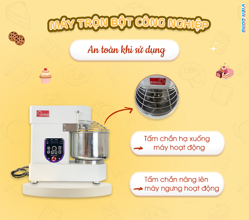 Máy trộn bột mì SD