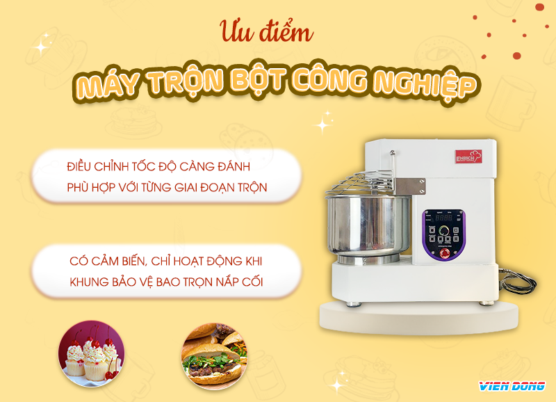 Máy trộn bột mì SD