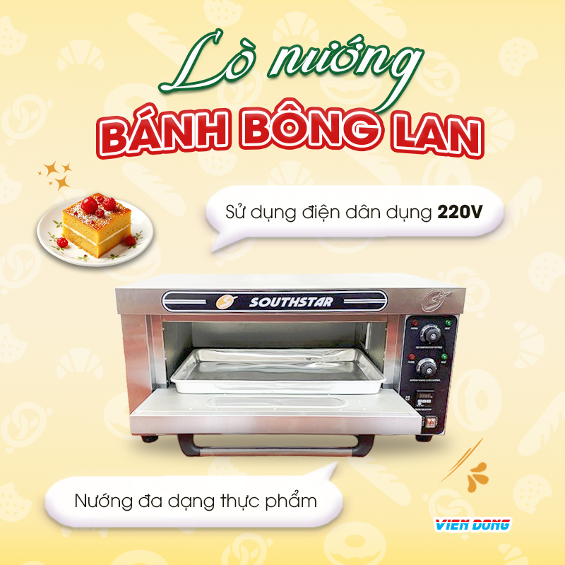 Lò nướng bánh bông lan điện Lò nướng bánh bông lan điện