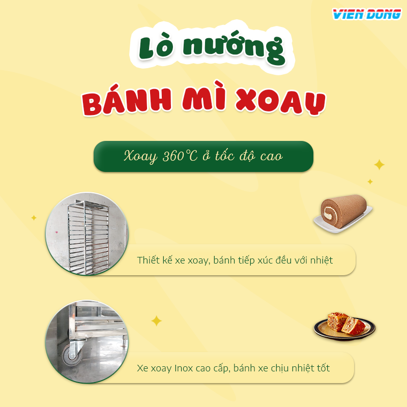 Giá lò nướng bánh mì công nghiệp