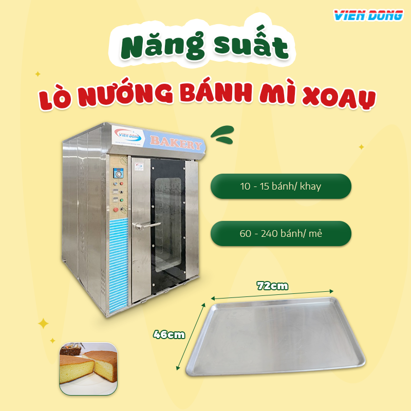 Giá lò nướng bánh mì công nghiệp