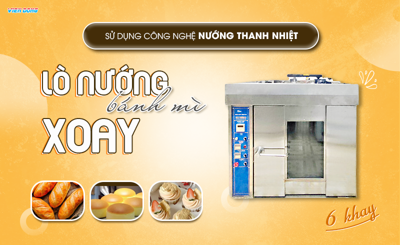 Lò nướng bánh mì cho chuỗi bakery