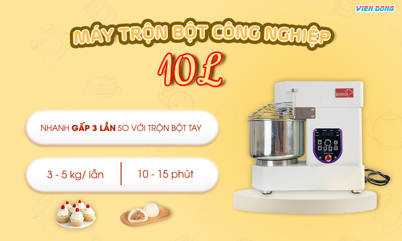 Máy trộn bột 10L