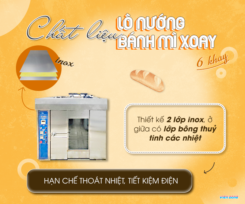 Lò nướng bánh mì cho chuỗi bakery
