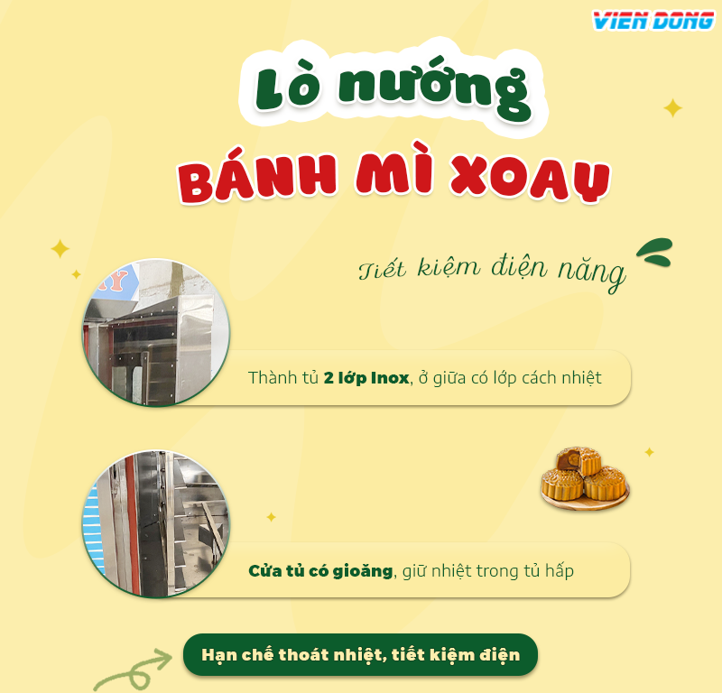 lò nướng bánh mì công nghiệp